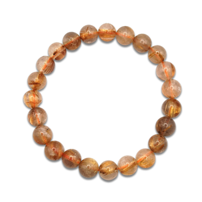 High Grade Golden Rutilated Bracelet